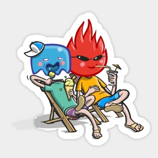 Crypto friends Sticker